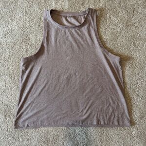 Beyond Yoga Heathered blush tank top